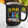Dad Of The Big One Fishing Birthday Boy Family Party Graphic Print Coffee Mug