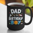 Dad Of The Birthday Boy Astronaut Family Space Planets Graphic Print Coffee Mug