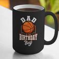 Dad Of The Birthday Boy Basketball Theme Bday Party Graphic Print Coffee Mug