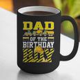 Dad Of The Birthday Boy Construction Truck Graphic Print Coffee Mug