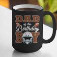 Dad Of The Birthday Boy Football Party Family Matching Graphic Print Coffee Mug