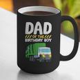 Dad Of The Birthday Boy Garbage Truck Birthday Party Graphic Print Coffee Mug