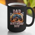 Dad Of The Birthday Boy Monster Truck Birthday Graphic Print Coffee Mug