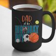 Dad Of The Birthday Boy Sports Matching Family Graphic Print Coffee Mug