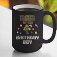 Dad Of The Birthday Boy Video Gamer Pixel Number Graphic Print Coffee Mug