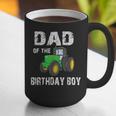 Dad Of The Birthday Boy Vintage Farm Tractor Party Family Graphic Print Coffee Mug