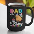 Dad Of The Birthday Capybara Girl Bday Party Family Graphic Print Coffee Mug