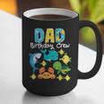 Dad Birthday Crew Sea Ocean Fish Aquarium Bday Party Graphic Print Coffee Mug