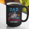 Dad Of The Birthday Cruiser Cruise Birthday Graphic Print Coffee Mug