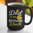 Dad Of The Birthday Duck Boy Rubber Duck Birthday Girl Graphic Print Coffee Mug