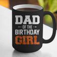 Dad Of The Birthday Girl Basketball Dad Family Matching Graphic Print Coffee Mug