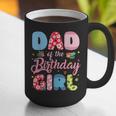 Dad Of The Birthday Girl Family Summer Beach Birthday Party Graphic Print Coffee Mug