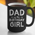 Dad Of The Birthday Girl Father's Day Men Graphic Print Coffee Mug