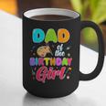 Dad Of The Birthday Girl Painting Art Birthday Girl Family Graphic Print Coffee Mug