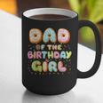 Dad Of The Birthday Girl Sweet Donut Birthday Family Graphic Print Coffee Mug