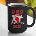 Dad Of The Birthday Karate Taekwondo Boy Martial Arts Graphic Print Coffee Mug