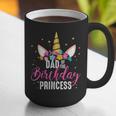 Dad Of The Birthday Princess Father Unicorn Birthday Graphic Print Coffee Mug