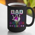 Dad Of The Bowler Girl Matching Family Bowling Birthday Graphic Print Coffee Mug