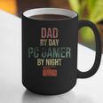 Dad By Day PC Gamer By Night For Gaming Dads Graphic Print Coffee Mug