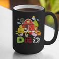 Dad Farm Animal Birthday Family Matching Party Graphic Print Coffee Mug