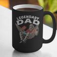 Dad Legendary Saying Graphic Print Coffee Mug