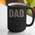 Dad Leopard Print Fathers Day Graphic Print Coffee Mug