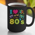 Dad I Love The 80's Retro 80s Nostalgia For Dad Graphic Print Coffee Mug