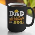 Dad Mom Of The Birthday Boy Kid Construction Matching Family Graphic Print Coffee Mug
