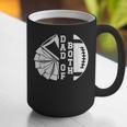 Dad Of Both Proud Football And Cheer Dad Graphic Print Coffee Mug