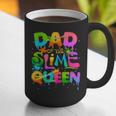 Dad Of The Slime Queen Birthday Family Matching Party Graphic Print Coffee Mug