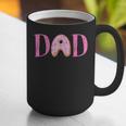 Dad Of The Sweet One Birthday Donut Girl 1st Birthday Graphic Print Coffee Mug
