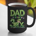 Dad Of The Three Rex Birthday Boy Dinosaur Family Matching Graphic Print Coffee Mug