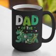 Dad Of The Three Rex Birthday Dinosaur Family Matching Graphic Print Coffee Mug