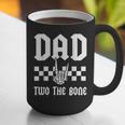 Dad Two The Bone Skeleton Hand 2nd Birthday Boy Girl Graphic Print Coffee Mug