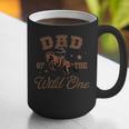 Dad Of The Wild One Cowboy Western Rodeo Party Matching Graphic Print Coffee Mug