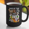Dad Of The Wild Two Zoo 2nd Birthday Safari Jungle Animal Graphic Print Coffee Mug Dad Of The Wild Two Zoo 2nd Birthday Safari Jungle Animal Graphic Print Coffee Mug