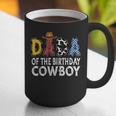 Dada 1st Birthday Cowboy Western Dada Birthday Boy Graphic Print Coffee Mug