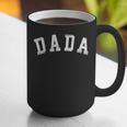 Dada Classic Bold Font Father's Day Dada Graphic Print Coffee Mug Dada Classic Bold Font Father's Day Dada Graphic Print Coffee Mug