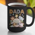 Dada Of The Wild One 1St Birthday Safari Jungle Animals Graphic Print Coffee Mug Dada Of The Wild One 1St Birthday Safari Jungle Animals Graphic Print Coffee Mug