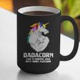 Dadacorn Muscle Dad Unicorn Fathers Day Graphic Print Coffee Mug