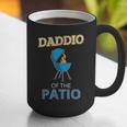 Daddio Of The Patio Fathers Day BBQ Grill Dad Graphic Print Coffee Mug