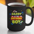 Daddy Of The Birthday Astronaut Boy Outer Space Theme Party Graphic Print Coffee Mug