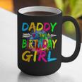 Daddy Of The Birthday Girl Retro 80's Party Graphic Print Coffee Mug