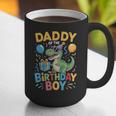 Daddy Of The Birthday Party Outfit Dinosaur Squad Dad Graphic Print Coffee Mug