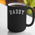 Daddy Classic Bold Font Father's Day Daddy Graphic Print Coffee Mug