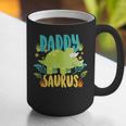 Daddy Dad Saurus Rex Dinosaur Dino For Father Graphic Print Coffee Mug