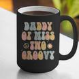 Daddy Dad Two Groovy Second Birthday Retro 2nd Bday Party Graphic Print Coffee Mug