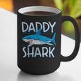 Daddy SharkShirt Fathers Day Family Matching Dad Graphic Print Coffee Mug