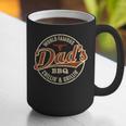Dad's BBQ Chilling And Grilling Vintage Graphic Print Coffee Mug Dad's BBQ Chilling And Grilling Vintage Graphic Print Coffee Mug