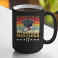 My Daughter In Law Mastered It Master's Graduation Vintage Graphic Print Coffee Mug